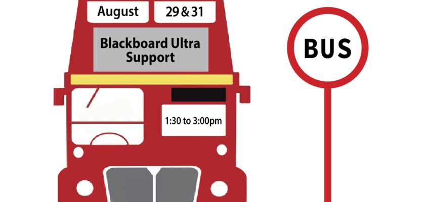 Join us at the BUS Stop following the welcome-back BBQs 