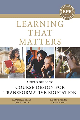 The cover of the Learning That Matters book