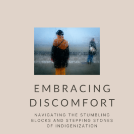 Embracing discomfort: Navigating  the stumbling blocks and stepping stones of Indigenization